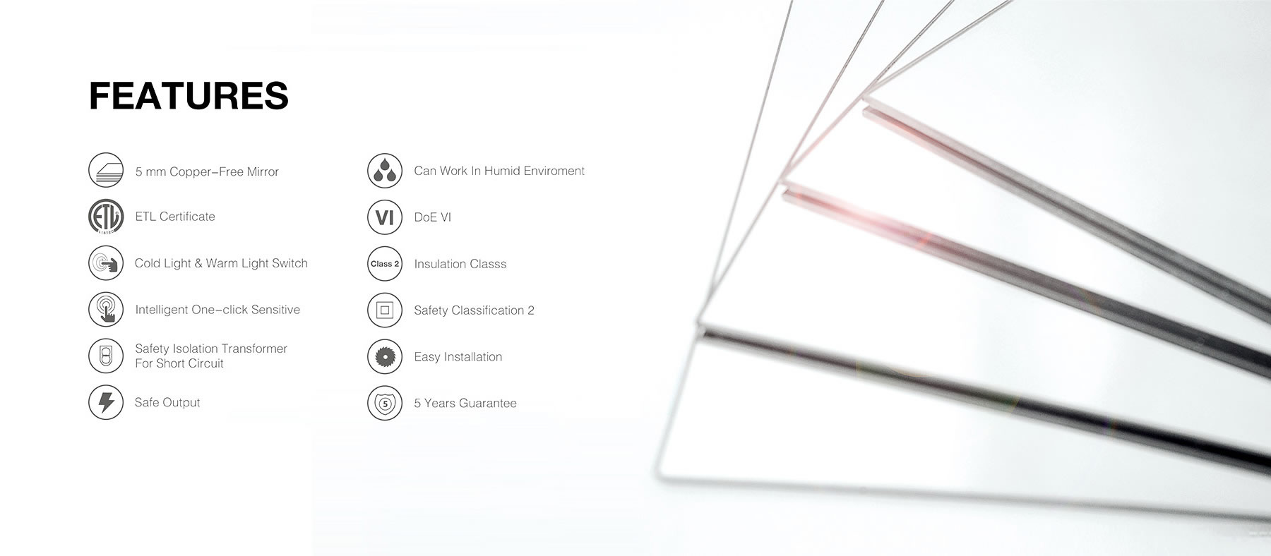 LED Mirror Technology